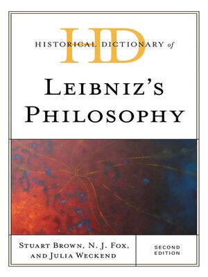 cover image of Historical Dictionary of Leibniz's Philosophy